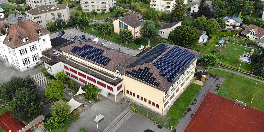 PV Anlage Gemeindesaal und Turnhalle