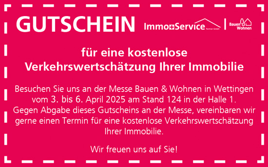 immoservice gutschein