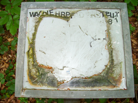 infotafel waldlehrpfad