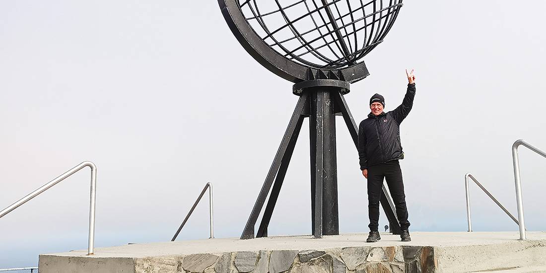 Mit dem Velo ans Nordkap: Ernst Lehmann aus Zetzwil.