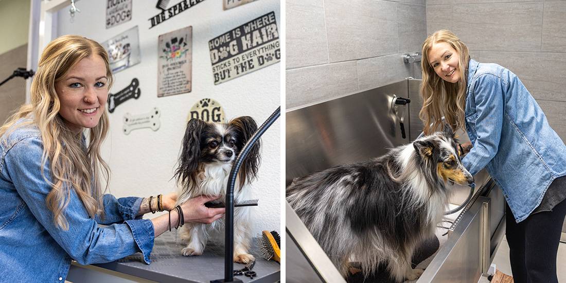 Ramona Merz von Dog Spa&Cut liegt das Tierwohl am Herzen … ob beim Scheren, Schneiden, Trimmen, Waschen oder Föhnen.