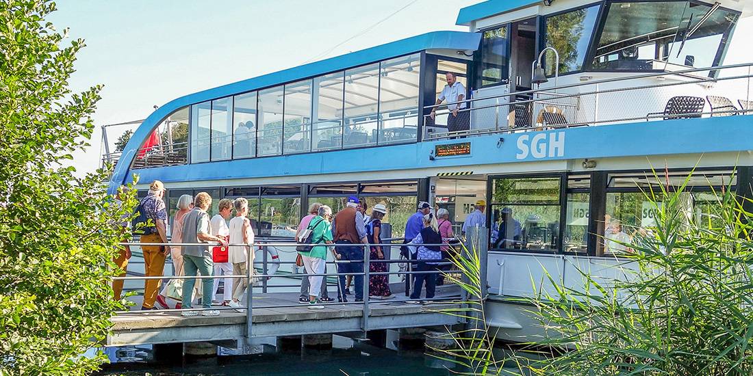 50 Mitglieder des Altershilfvereins Seengen genossen die Schifffahrt, das perfekte Wetter und die kulinarischen Köstlichkeiten.